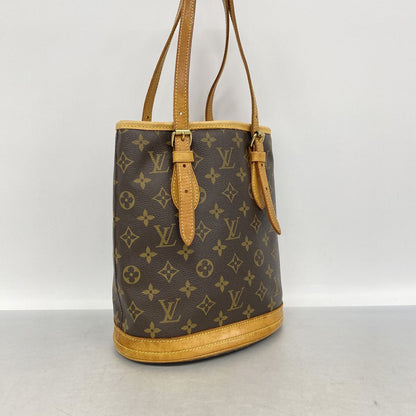 Louis Vuitton Tote Bag Monogram Bucket PM Brown — view 2