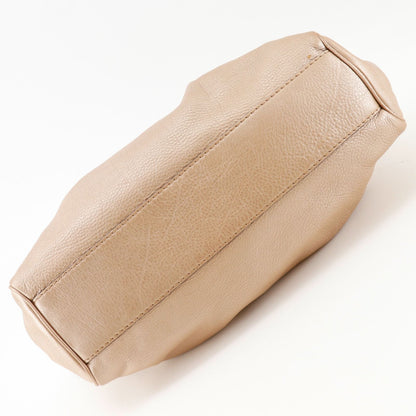 Gucci Sukey Guccissima Leather Metallic Beige Handbag — view 5