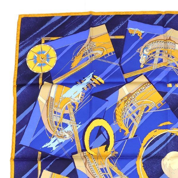 Hermes Carre 90 Face Au Large Scarf — view 3