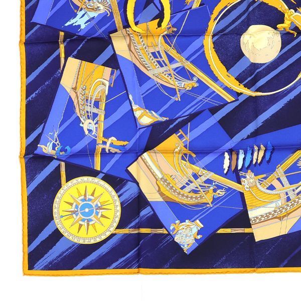 Hermes Carre 90 Face Au Large Scarf — view 5