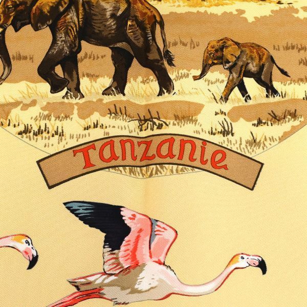 Hermes Carre 90 Tanzanie Scarf — view 2