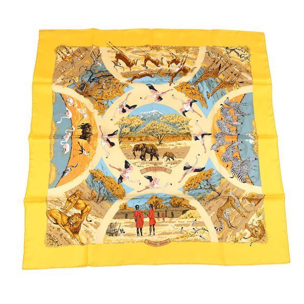 Hermes Carre 90 Tanzanie Scarf