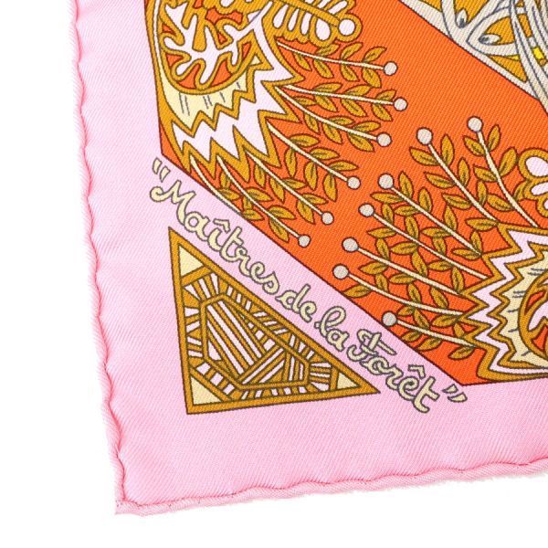 Hermes Carre 90 Maitres de la Foret Scarf — view 3