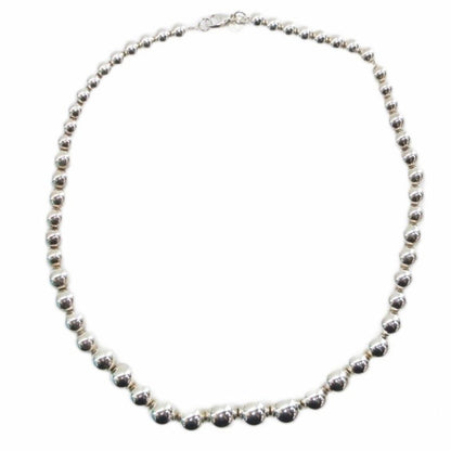 Tiffany & Co Radiated Ball Necklace Silver