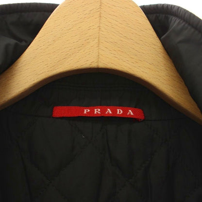 Prada Nylon Vest Gilet Zip Up Black M — view 6