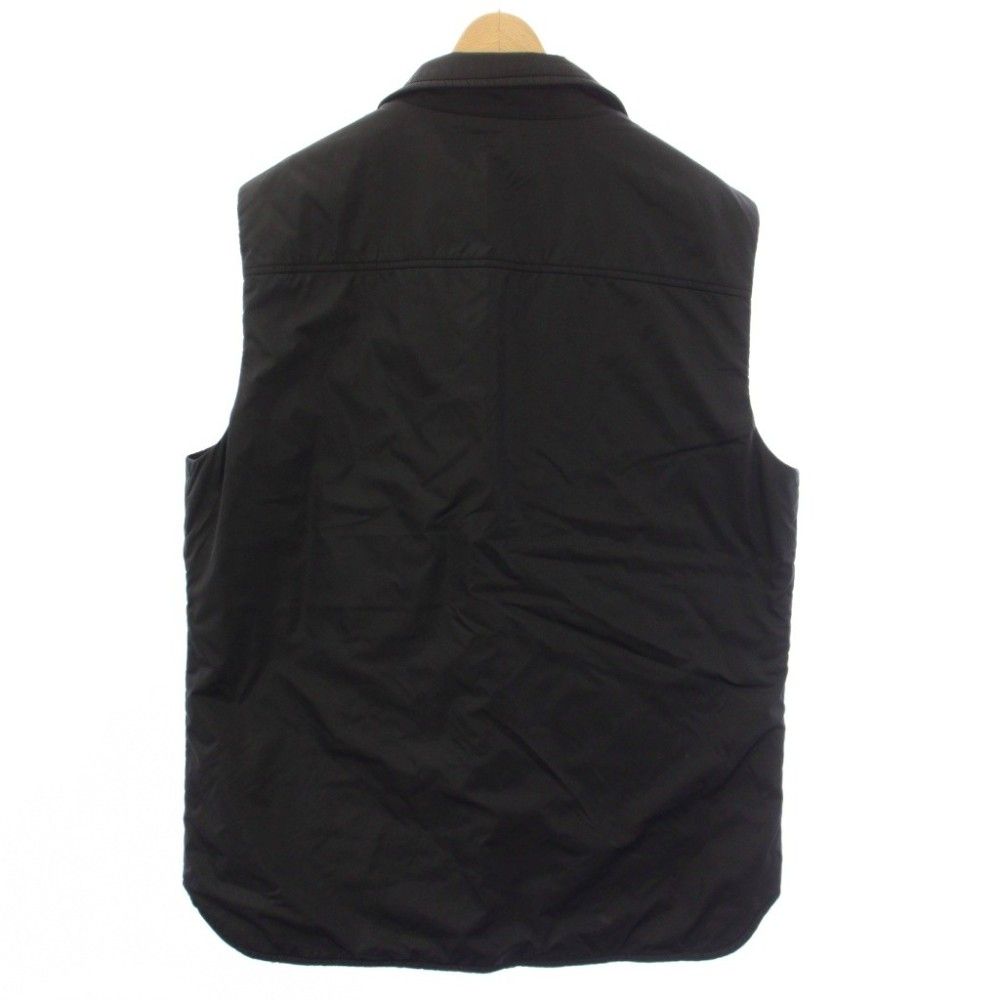 Prada Nylon Vest Gilet Zip Up Black M — view 2