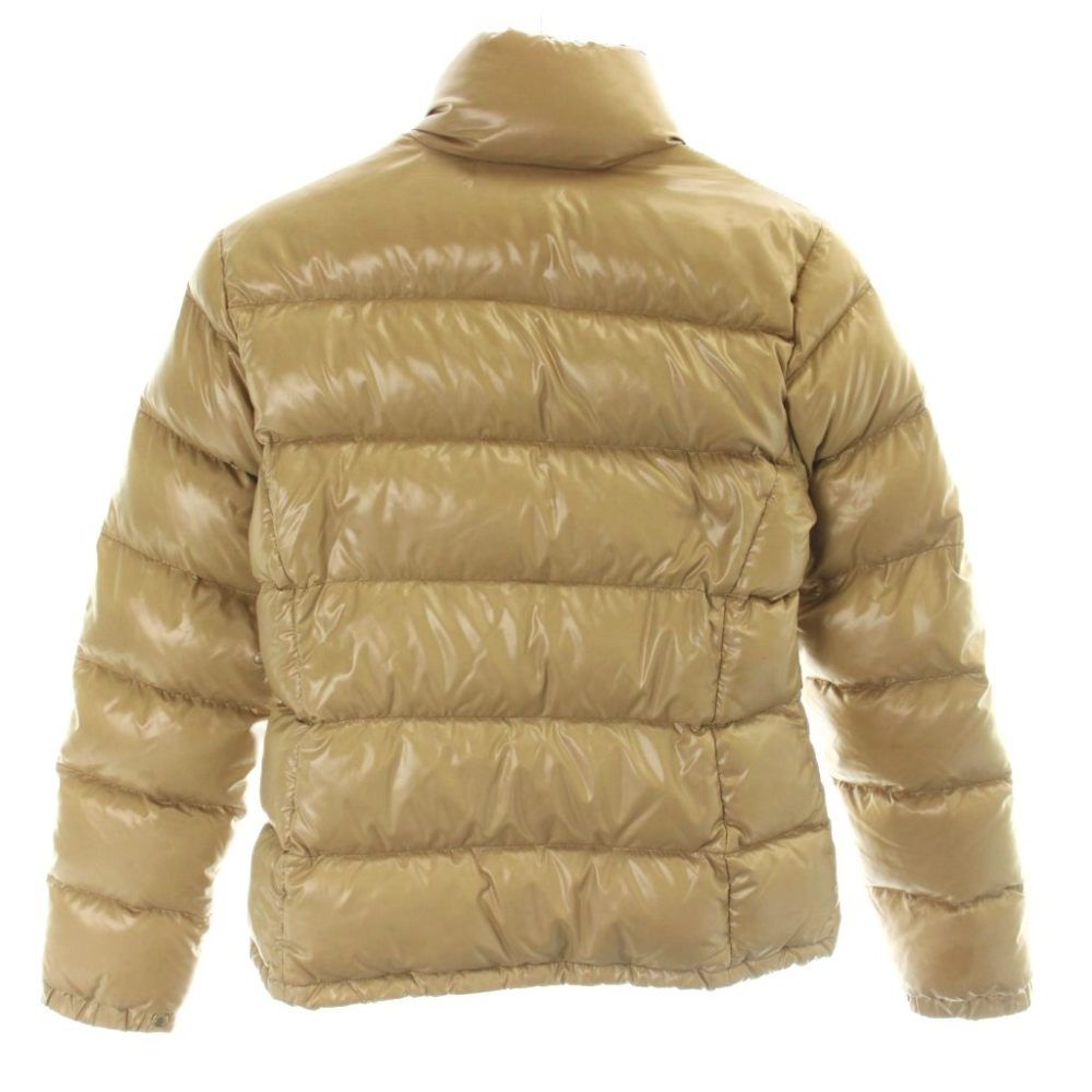 Moncler Clairy Down Jacket Logo Beige Gold Colored 50 1 — view 2