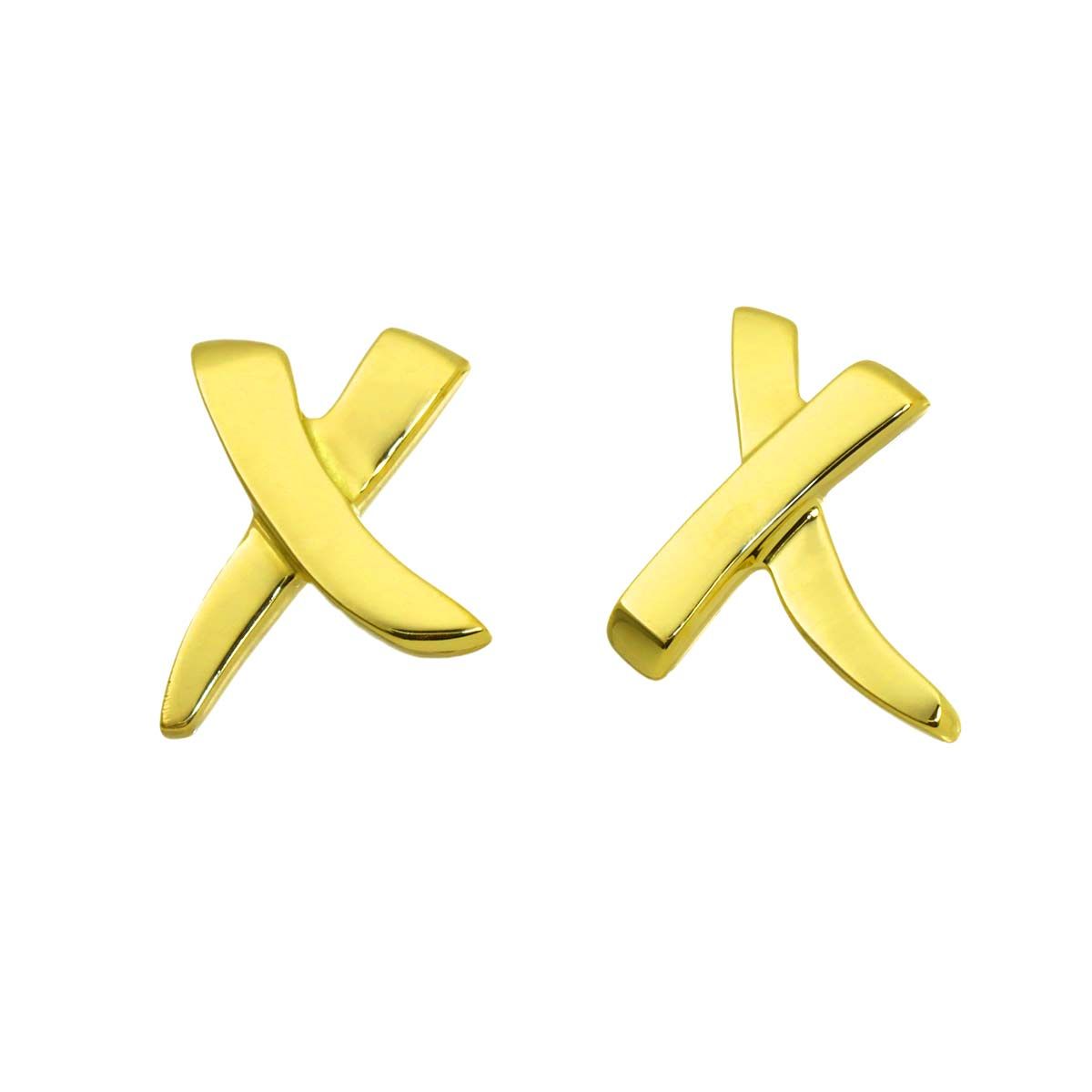 Tiffany & Co Kiss Earrings 18k Yellow Gold — view 2