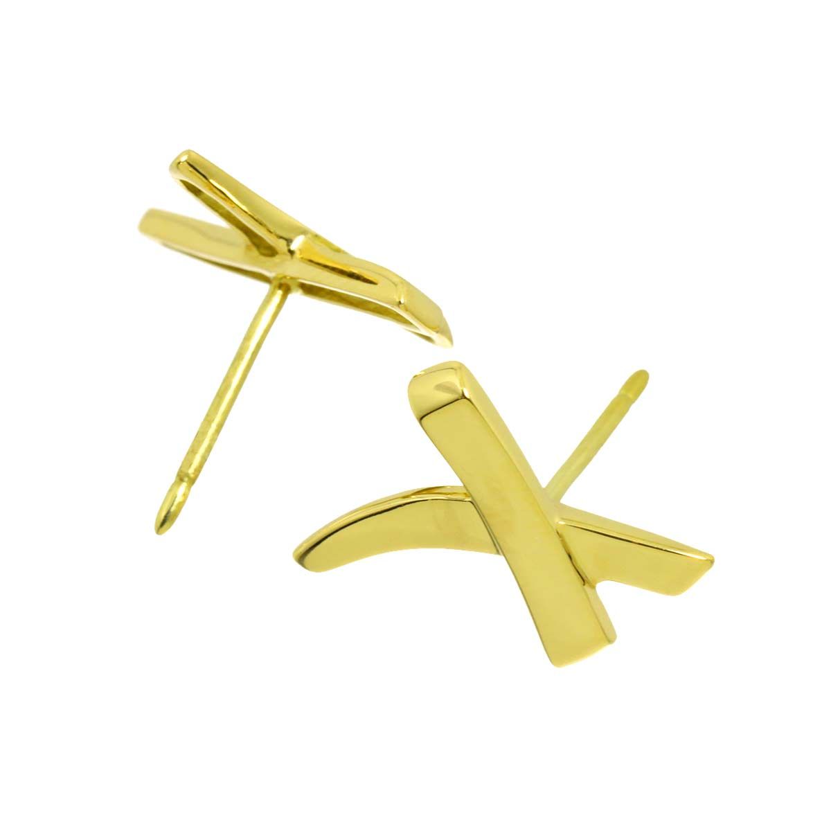Tiffany & Co Kiss Earrings 18k Yellow Gold — view 3