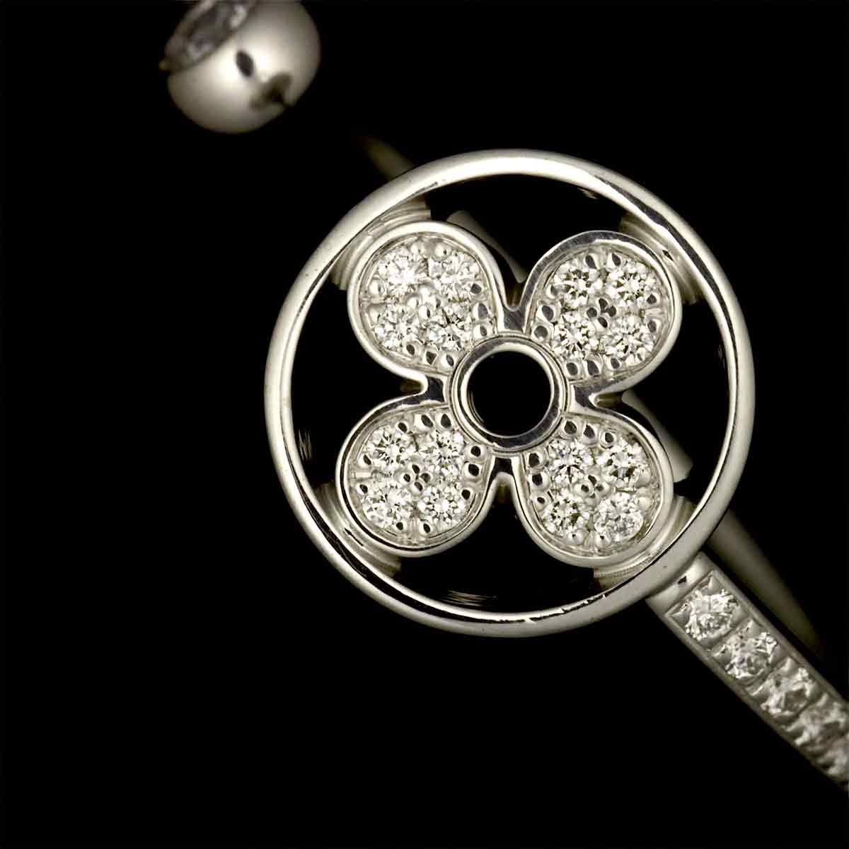 Louis Vuitton Idylle Blossom 53 Ring Diamond 18k Yellow Gold — view 6