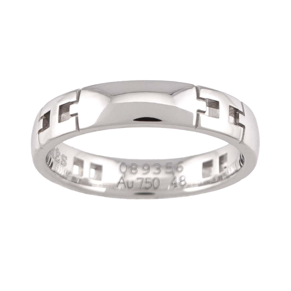 Hermes Ever Hercules 48 Ring 18k White Gold 750 — view 2