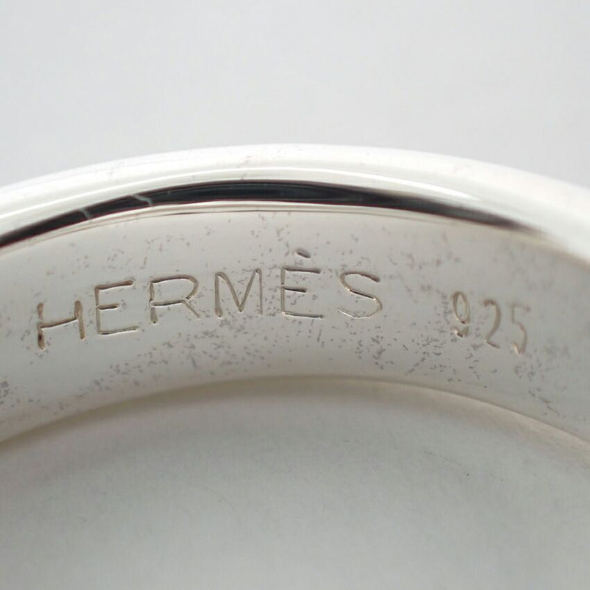 Hermes Ceinture Ring Silver — view 8
