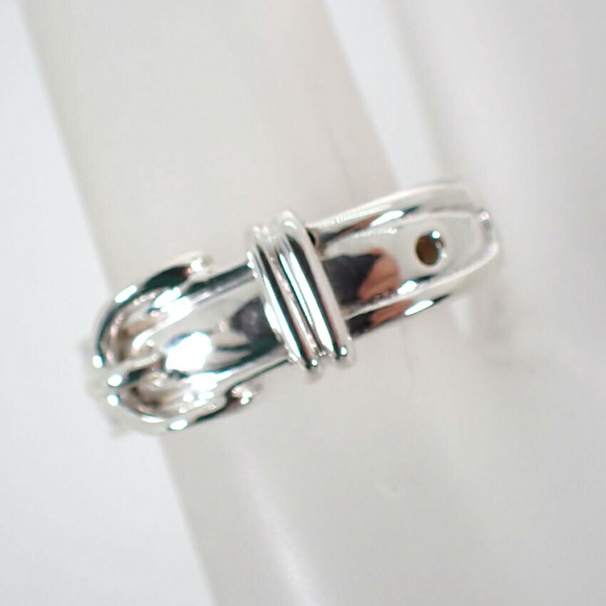 Hermes Ceinture Ring Silver — view 5