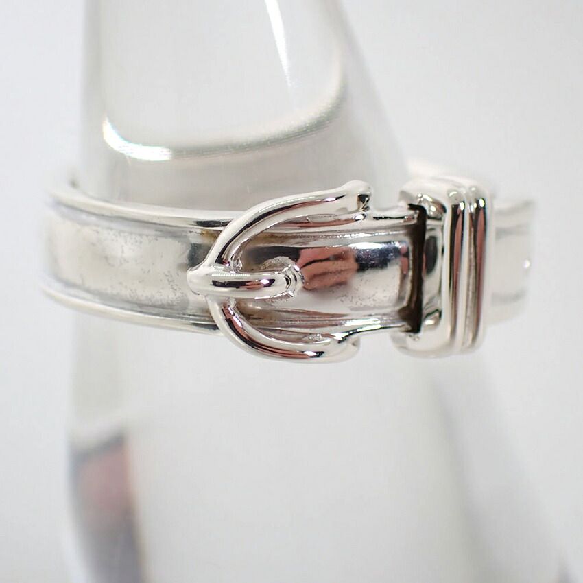 Hermes Ceinture Ring Silver — view 2