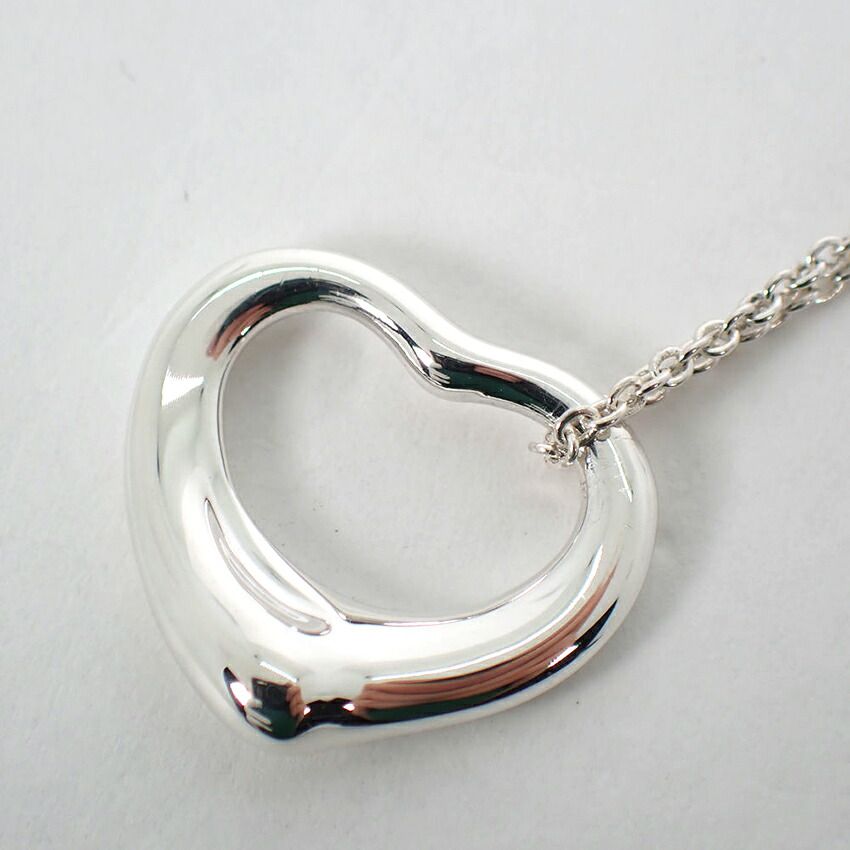Tiffany & Co 925 Open Heart Pendant — view 6
