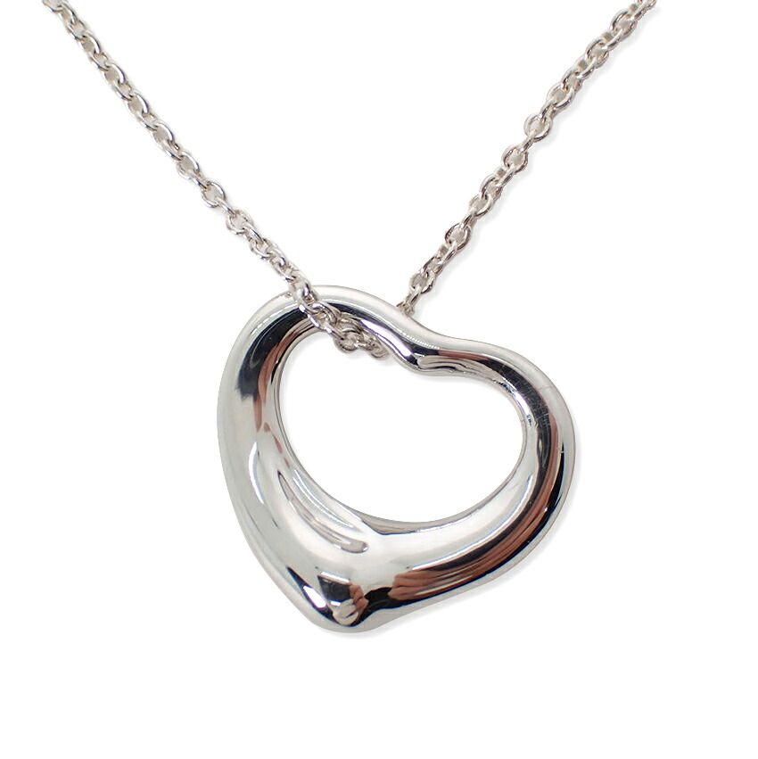 Tiffany & Co 925 Open Heart Pendant