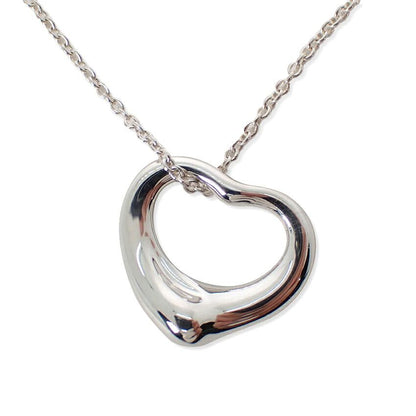 Tiffany & Co 925 Open Heart Pendant