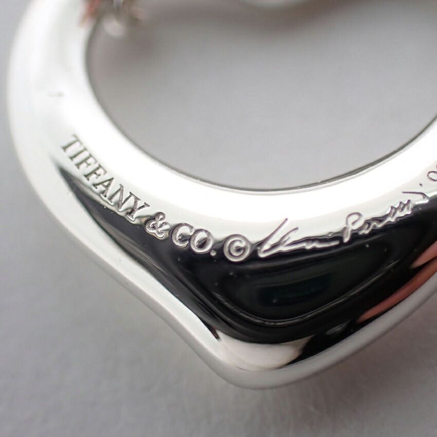 Tiffany & Co 925 Open Heart Pendant — view 8