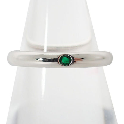 Tiffany & Co 925 Emerald Stacking Band Ring