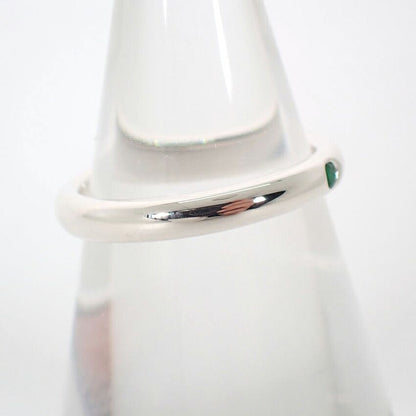 Tiffany & Co 925 Emerald Stacking Band Ring — view 2