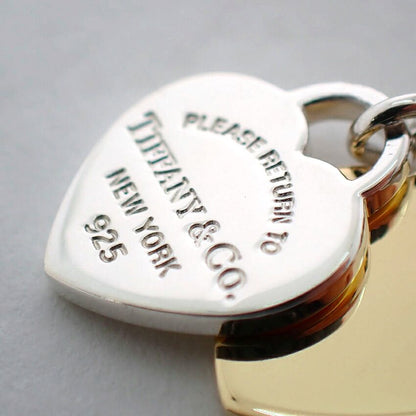 Tiffany & Co 925/750 Return to Tiffany Heart Pendant — view 7