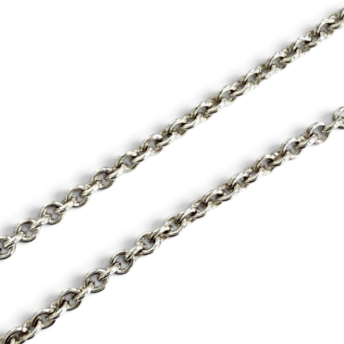 Tiffany & Co 1837 Interlocking Circle 925 Long Necklace Silver — view 6