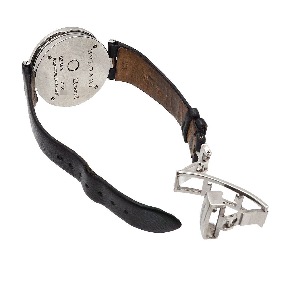 Bvlgari B.zero1 Double Heart Boys' Watch Silver Black Quartz — view 5