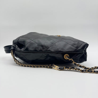 Chanel Backpack Chanel 22 Chain Black Gold — view 4