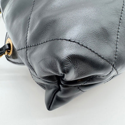 Chanel Backpack Chanel 22 Chain Black Gold — view 7