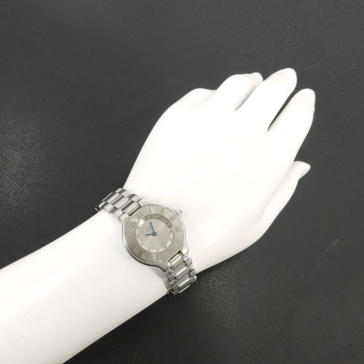 Cartier Must 21 Vantian Watch Silver Quartz — view 4