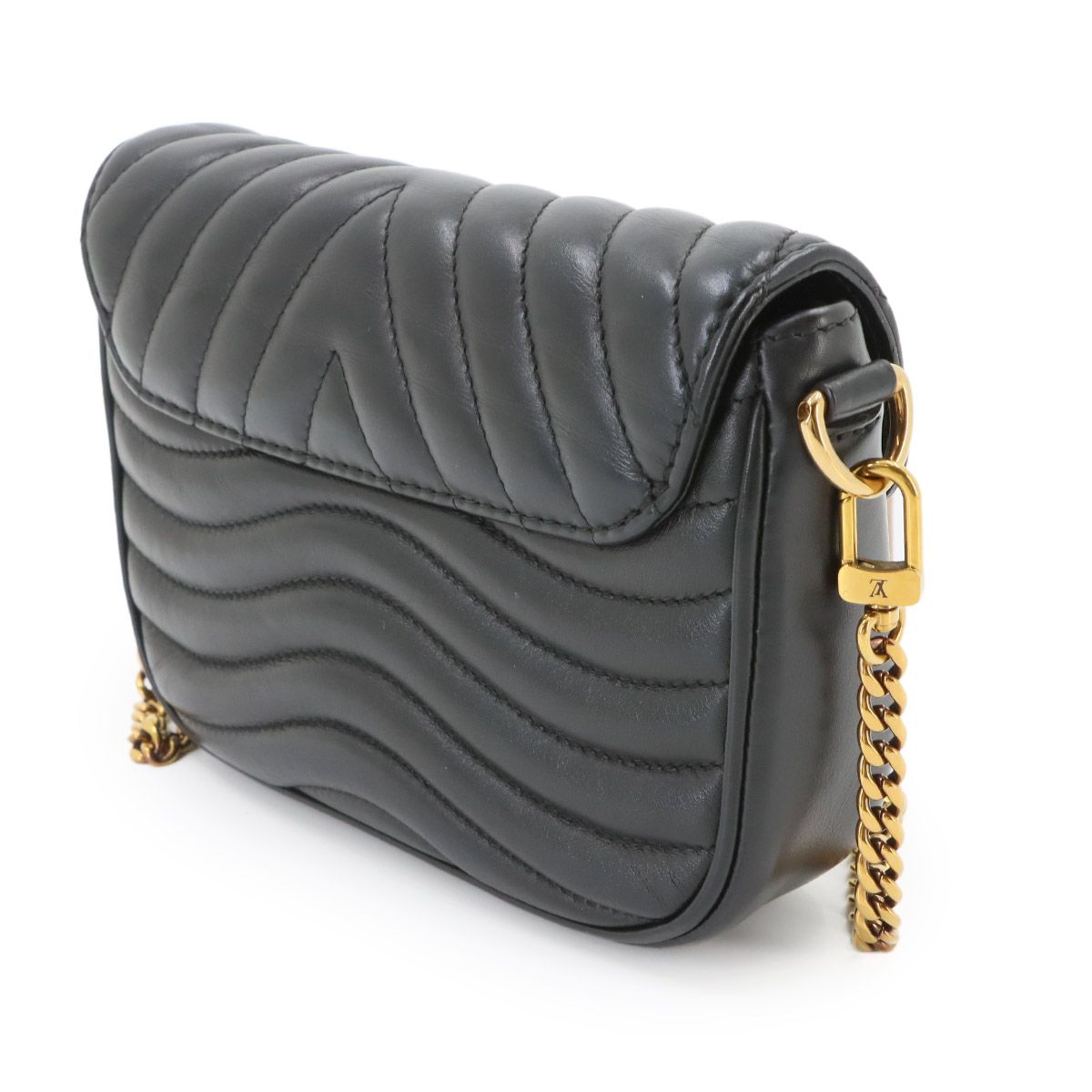 Louis Vuitton Multi Pochette Shoulder Bag Leather Black — view 3