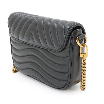 Louis Vuitton Multi Pochette Shoulder Bag Leather Black — view 3