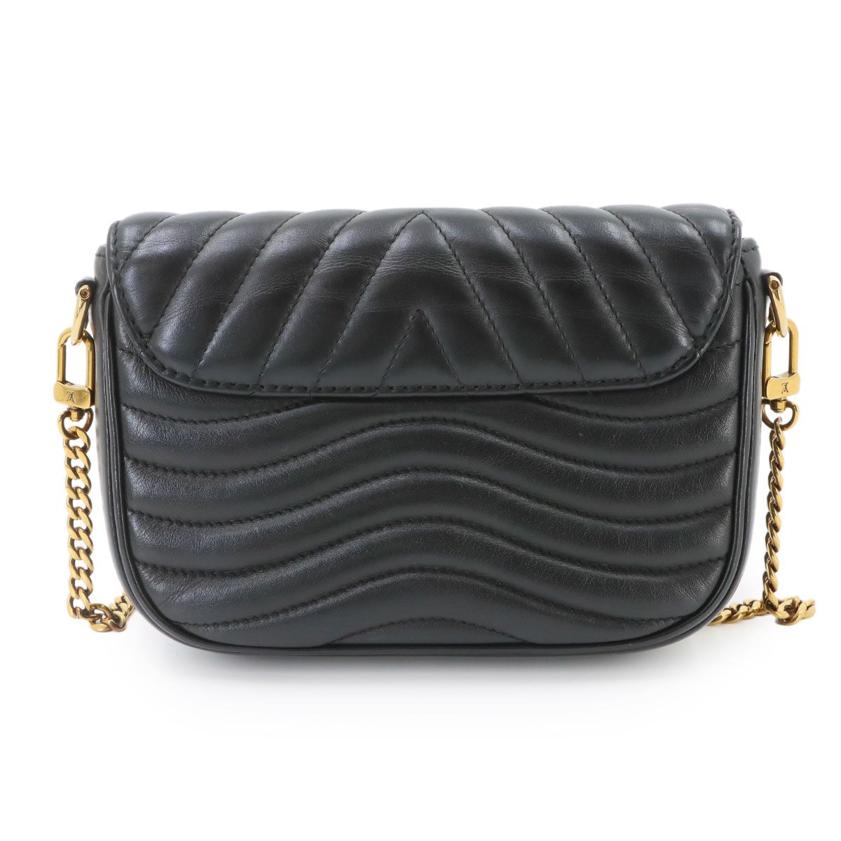 Louis Vuitton Multi Pochette Shoulder Bag Leather Black — view 2