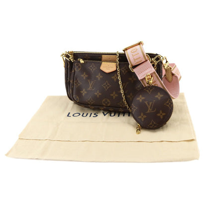 Louis Vuitton Monogram Multi Pochette Accessoires Shoulder Bag Rose Clair — view 2