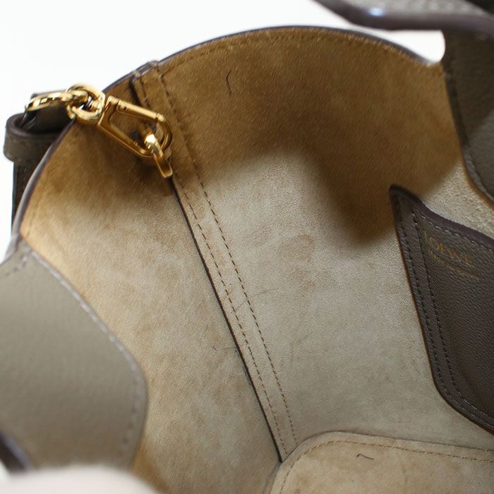Loewe Bucket Bag Mini 2-Way Pebble Calfskin — view 5