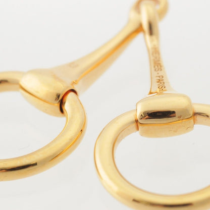 Hermes Mors de Horsebit Scarf Ring Gold — view 5