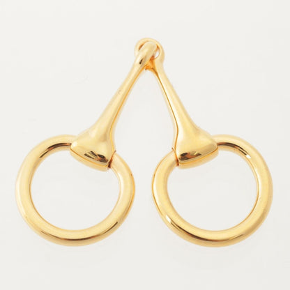 Hermes Mors de Horsebit Scarf Ring Gold — view 2