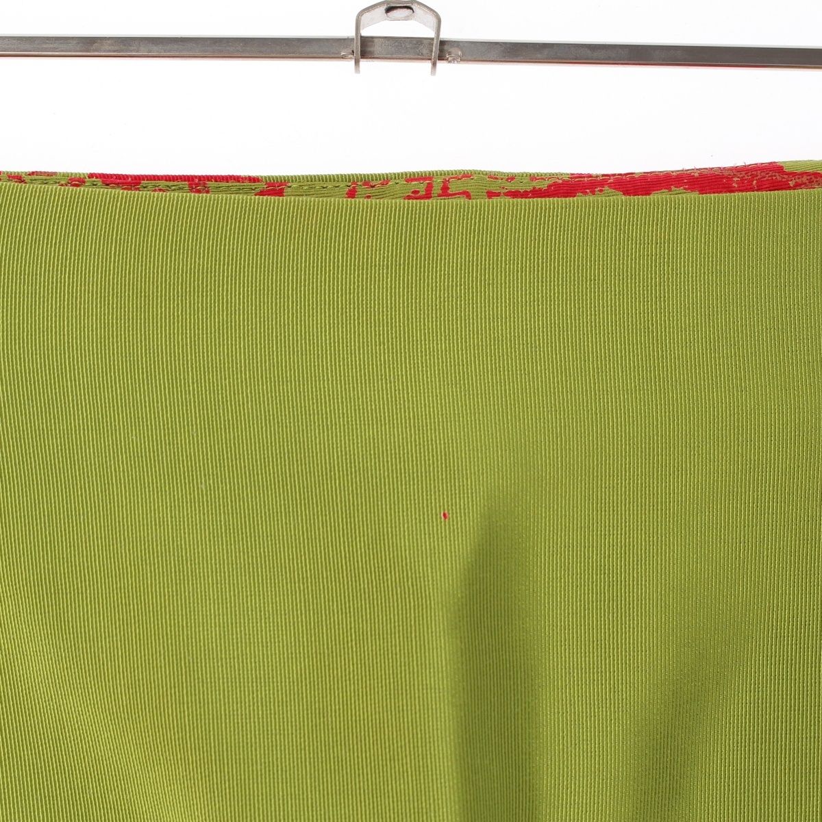 Versace Gianni Rayon Cotton All Over Print Skirt Green Red Multicolor 38 — view 4