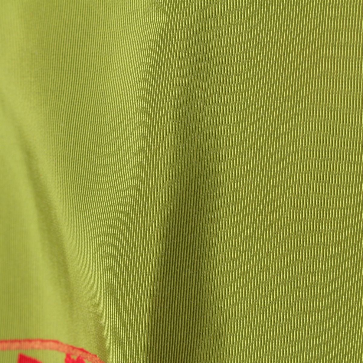 Versace Gianni Rayon Cotton All Over Print Skirt Green Red Multicolor 38 — view 5