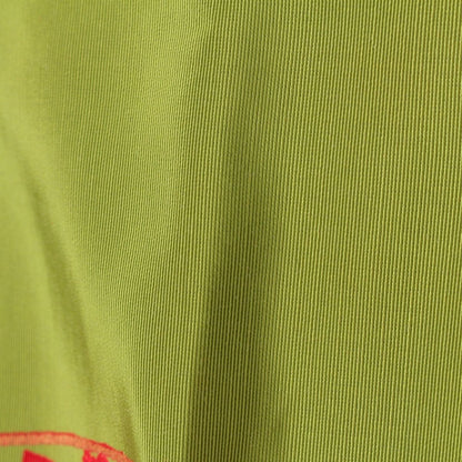 Versace Gianni Rayon Cotton All Over Print Skirt Green Red Multicolor 38 — view 5