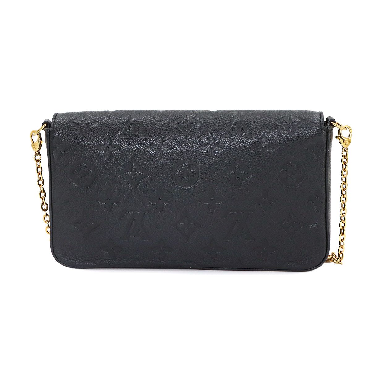 Louis Vuitton Monogram Empreinte Pochette Felicie Chain Wallet Leather — view 3