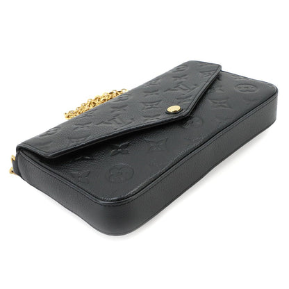 Louis Vuitton Monogram Empreinte Pochette Felicie Chain Wallet Leather — view 5
