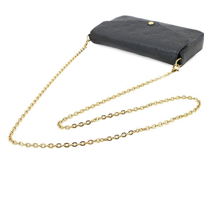 Louis Vuitton Monogram Empreinte Pochette Felicie Chain Wallet Leather — view 6