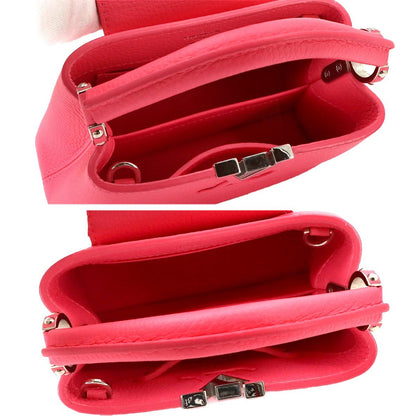 Louis Vuitton Capucines Mini 2-Way Bag Taurillon Leather Pink — view 7
