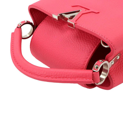 Louis Vuitton Capucines Mini 2-Way Bag Taurillon Leather Pink — view 6