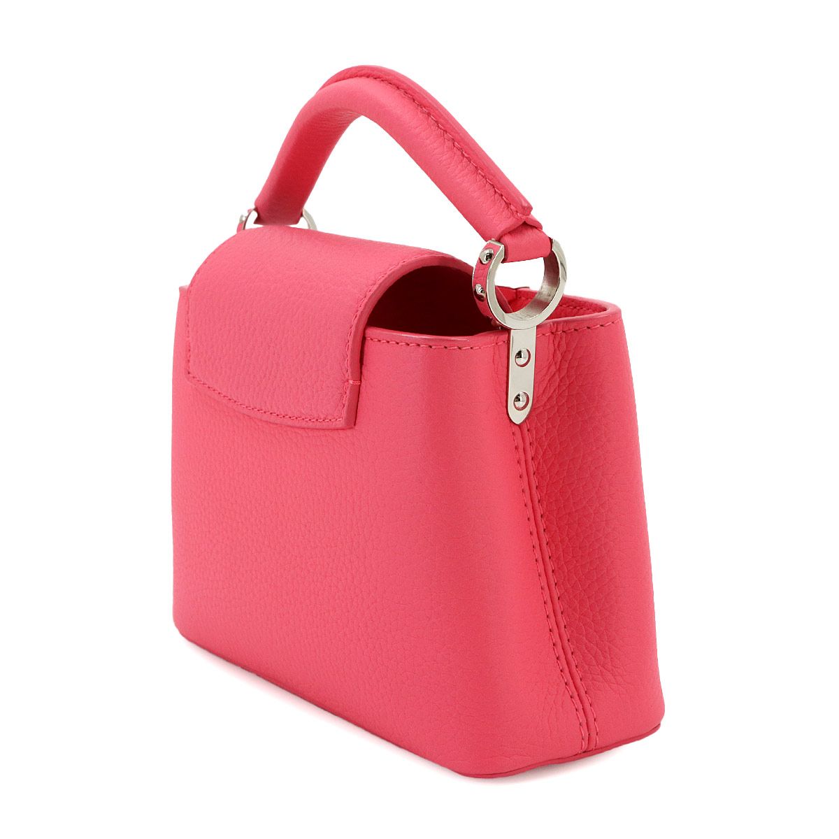 Louis Vuitton Capucines Mini 2-Way Bag Taurillon Leather Pink — view 4
