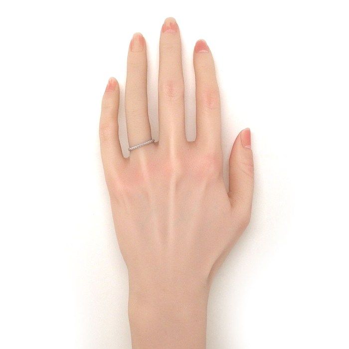 Van Cleef & Arpels Ring Perlee White Gold Pearl Small — view 6