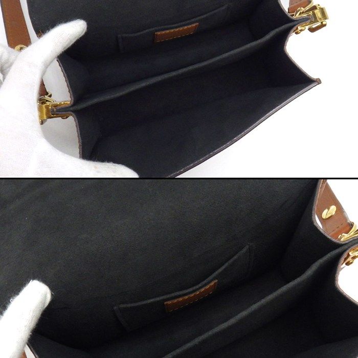 Louis Vuitton Shoulder Bag Dauphine Monogram Reverse Leather — view 5