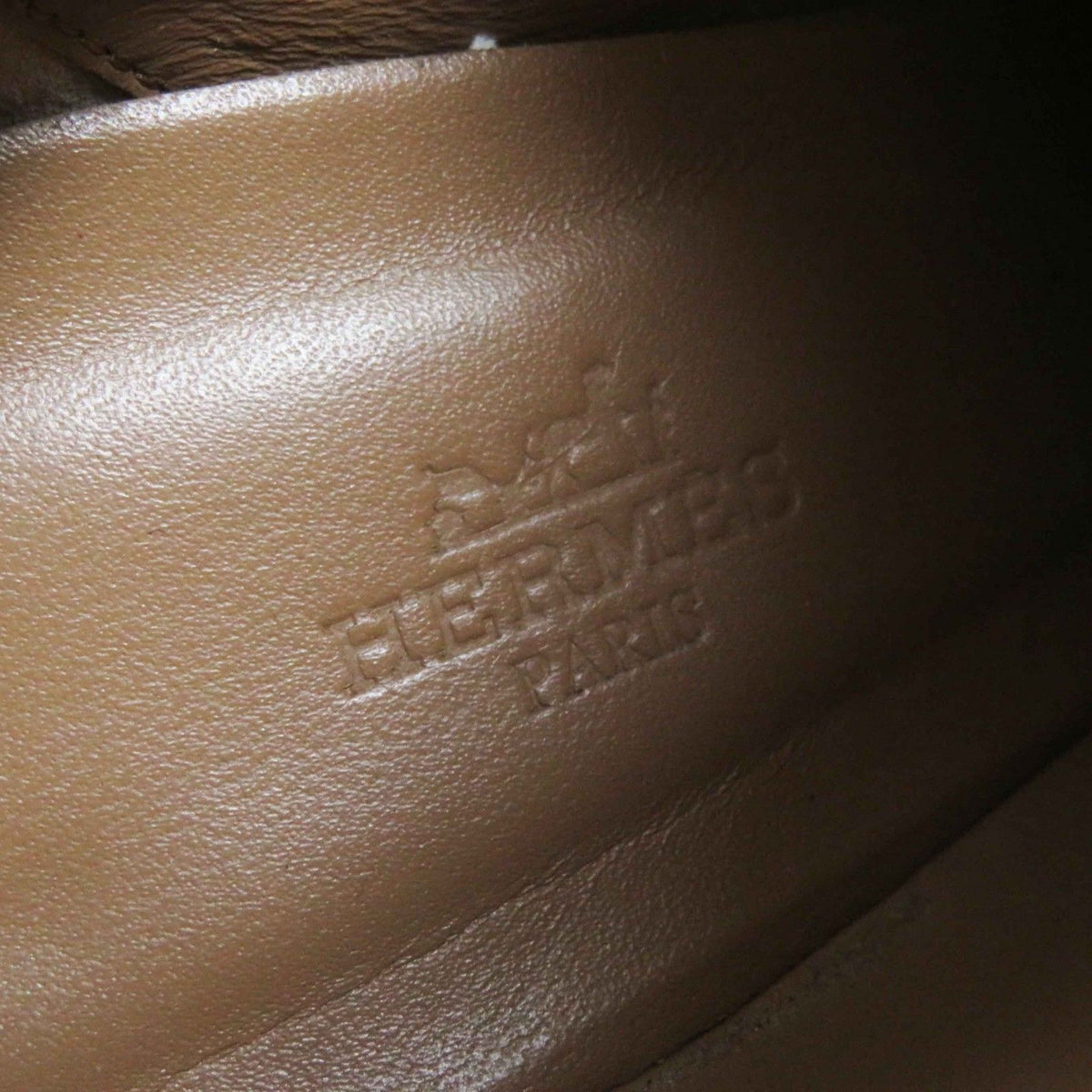 Hermes Jouueuse Silver Kelly Leather Short Boots Brown — view 7