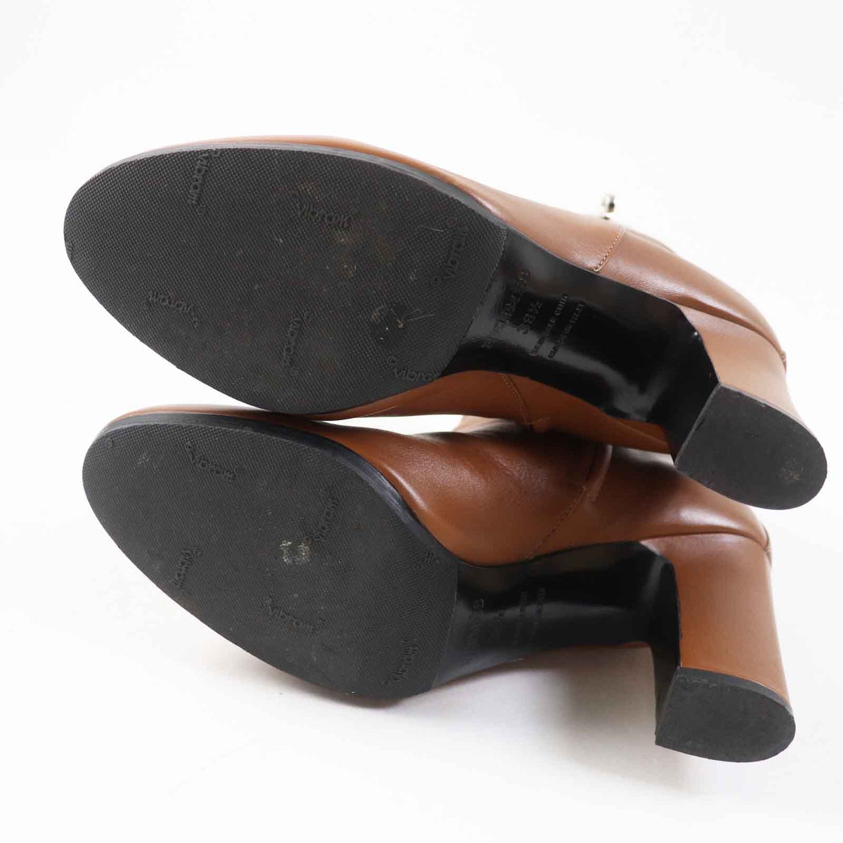 Hermes Jouueuse Silver Kelly Leather Short Boots Brown — view 4